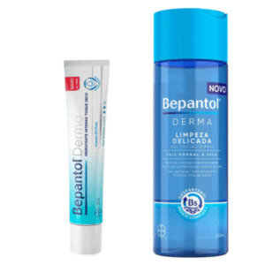 Bepantol Derma Toque Seco 30g e Gel de Limpeza Facial 200ml